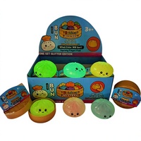 Jouet anti-stress souple et lumineux en forme de boulette de pectine de 8,5 cm, boîte mystère à tirer, pour les 3 ans et plus