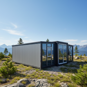 Casa Prefabbricata di Lusso con 3 Camere da Letto 40ft - Casa Modulare Espandibile con <span class=keywords><strong>Cucina</strong></span> e Zona Living - Product Image 1