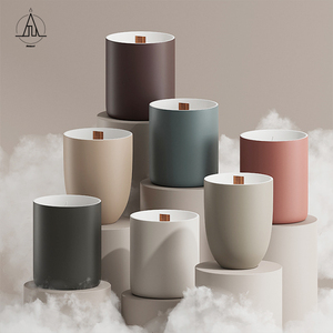 Angelica Free Sample Organic Wedding 3wick Soy Wax Candle Scented Candles