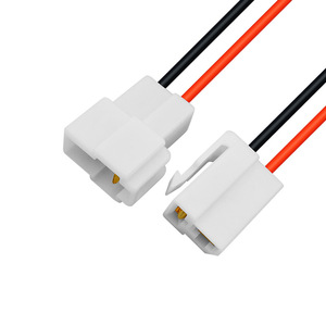 DJ7061-6.3-21 Automotive Connector Cable 6.3mm Pitch Wire Harness PBT Insulation PVC Jacket Tin Plated Copper Contact - Product Image 1