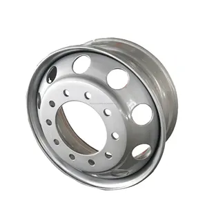 China Trailer Parts 22.5 Inch Steel wheel Rim for heavy duty truck 10 holes
