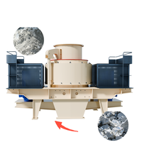Concasseur à impact centrifuge robuste VSI avec revêtements anti-usure extra épais, pour l'extraction en carrière en plein air et la production de sable à partir de pierres de rivière