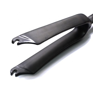 Pneus Cadres de disque à montage plat Fourche de vélo de course <span class=keywords><strong>BMX</strong></span> ultralégère Fourche en matériau <span class=keywords><strong>carbone</strong></span> Frein de fourche en fibre de <span class=keywords><strong>carbone</strong></span> 20er Max 1.95 OEM 2 ans - Product Image 3