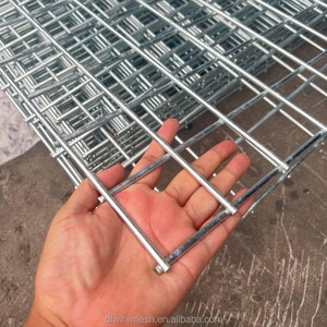Tôles métalliques en treillis galvanisé pour gabions et construction de murs de soutènement robustes, <span class=keywords><strong>grille</strong></span> en treillis de fil de <span class=keywords><strong>fer</strong></span> soudé - Product Image 5