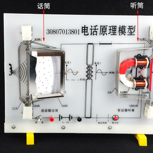 31012 Telephone Principle Model Electromagnetic Wave Transmission Junior High School <b>Physics</b> Electromagnet Application Teaching - Product Image 3