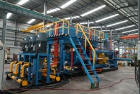 Presse d'extrusion de profilés en aluminium à course courte CNC Hengda 2000T, ligne d'extrusion automatique