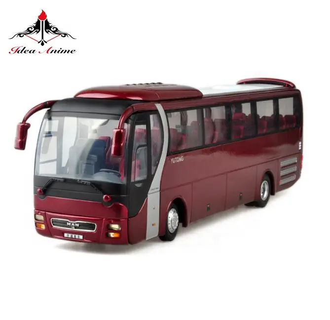 New Hot Collezione di Alta qualità Modelli Diecast Bus 142 Scala A Lunga Distanza Allenatore Bus