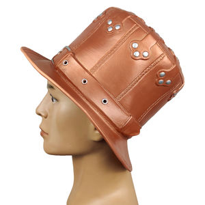 हेलोलीन काउबॉय लेटेक्स टोपी पार्टी मास्क रिवेट पंक डॉक्टर प्लेग तटस्थ जादू सज्जन टोपी पार्टी मास्क प्रोप - Product Image 3