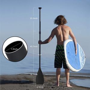 BSCI/EN-paleta de aluminio de pala inflable, pala de plástico para kayak de rafting, barco de eje de aluminio - Product Image 2
