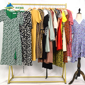 Robes <span class=keywords><strong>d</strong></span>'<span class=keywords><strong>occasion</strong></span> en coton, vêtements longs usagés pour femmes, robes usagées en gros, balles <span class=keywords><strong>de</strong></span> vêtements usagés - Product Image 2