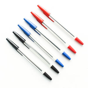 Classic Simple Plastic Ball Pen Set Promotional <b>Writing</b> Width 1.0mm - Product Image 3