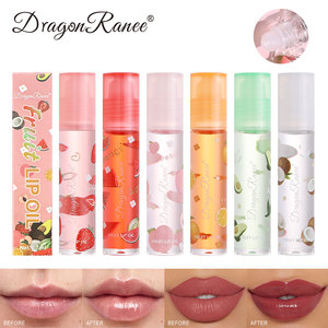 Huile à lèvres parfumée aux fruits, effet miroir mat, vegan, waterproof, anti-gerçures, anti-décoloration, marque privée, best-seller - Product Image 1