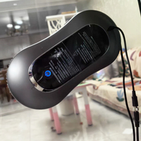 Robot de nettoyage de vitres à faible bruit 55dB affichage LED de conduit d'air à double fond robot en verre de diffusion vocale multilingue