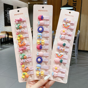 Pinza <span class=keywords><strong>de</strong></span> Pelo Infantil <span class=keywords><strong>de</strong></span> Plástico Hecha a Mano con Diseño <span class=keywords><strong>de</strong></span> Dibujos Animados, Pequeña y Linda, Tipo Pico <span class=keywords><strong>de</strong></span> Pato, No Daña el Cabello, Ideal para Regalo - Product Image 4