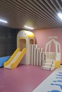 Équipement de jeu souple personnalisé et amusant pour enfants, pour intérieur et extérieur, avec toboggan et structure d'escalade, pour aires de jeux, cafés, restaurants, location et fêtes - Product Image 6