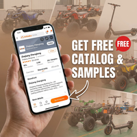 Quad électrique agricole haute performance 3000W, véhicule tout-terrain chinois 4 roues pour adultes