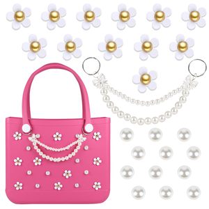 Lovely Pearl Charms for Bogg Bag Original Insert Decorative Charm for Handbag <b>Beach</b> Tote Bag Rubber <b>Beach</b> Bag <b>Accessories</b> Charms - Product Image 6