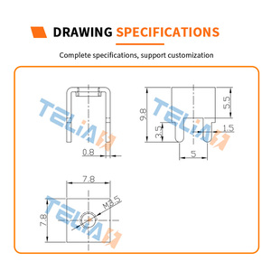 ขั้วสกรู PCB สี่ขาทำจากทองแดง40A TLS3412ทนทาน - Product Image 3