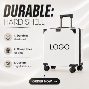 Maleta Rígida con Ruedas <span class=keywords><strong>de</strong></span> 18 Pulgadas, Multicolor, Económica, <span class=keywords><strong>de</strong></span> Gran Capacidad, Tipo Trolley - Product Image 1