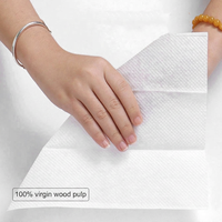 Essuie-mains en papier de bain à plis multiples N V Vente en gros Essuie-mains en papier de soie de Chine