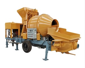 Inşaat işleri için beton pompası ile iyi fiyat taşınabilir beton mikseri - Product Image 1
