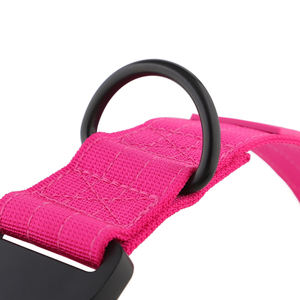 Nhà sản xuất sản phẩm thú cưng, vòng cổ chó bằng cao su trơn, có thể tùy chỉnh, với khóa kim loại chắc chắn để huấn luyện - Product Image 4