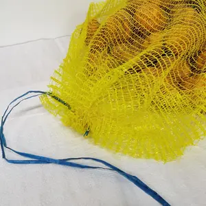 Plastic Customized mesh bag for wholesale mesh firewood bags