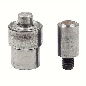Máquina de botones metálicos con molde, prensa manual, perforadora de ojales, aplicador de botones, herramienta de instalación manual, troquel de ojales accionado con pedal, perforadora de ojales - Product Image 1