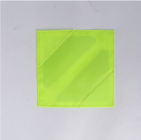 Logo personnalisé réflecteurs vélos bébé poussette poussettes landaus polyester réfléchissant couverture boucle attache accessoires bandes de sécurité