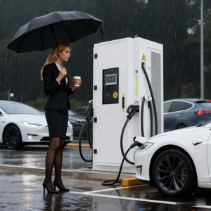 Station de recharge mobile pour véhicules électriques, générateur, secours routier, banque de recharge portable, chargeur CC commercial - Product Image 1