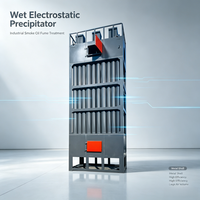 Tour de précipitation électrostatique humide (WESP) résistante à la corrosion pour gaz de combustion à haute température de four de fusion de verre