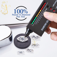 Vente en gros 1.5x3mm 8x16mm blanc DEF couleur laboratoire créé Moissanite diamant pierre précieuse VVS1 pierres en vrac Marquise coupe Moissanite pierre