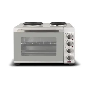 OEM ODM 좋은 품질 Horno Electrico 전기 토스터 오븐 단일 유리 도어 및 30L 용량 버너