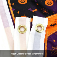 Drapeau d'Halloween imperméable pour décoration extérieure