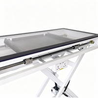 Table de radiographie électrique EUR VET pour vétérinaires, plateau en polycarbonate, tiroir coulissant à 4 voies, capacité de 17x17 détecteurs, robuste