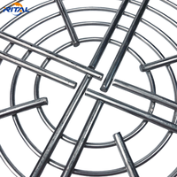 Grille de protection industrielle robuste en acier inoxydable, résistante à la corrosion, en treillis métallique, pour ventilateur de plafond, soudage, découpe, PVC