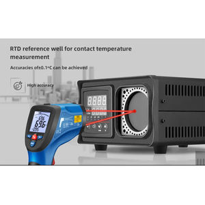 جهاز معايرة حراري صناعي محمول BX-500 لقياس درجة الحرارة حتى 500 درجة مئوية/932 فهرنهايت، معاير أشعة تحت الحمراء للجسم الأسود - Product Image 2