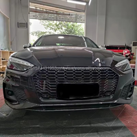 Vente en gros PNB Nouvelle calandre de pare-chocs en maille noire style Audi A5 S5 B9.5 RS5 en plastique Garantie de 3 mois Expédition rapide FedEx États-Unis