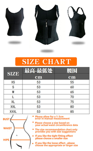 Fajas en gros pour silhouettes généreuses, Corset débardeur à fermeture éclair frontale et laçage, avec soutien multi-baleines, serre-taille amincissant, Fajase Colombianas - Product Image 5