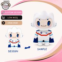 Peluche Mascotte Astronaute Personnalisée OEM ODM Brodé pour Musée de l'Aérospatiale, Événements Éducatifs et Articles Promotionnels