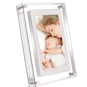 Новое поступление 5 дюймов HD цифровая фоторамка акриловый стеклянный стол Nft Фоторамка цифровая рамка фото и видео - Product Image 1