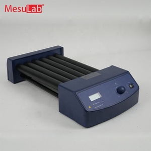 MesuLab pantalla LCD balanceo y balanceo 6 rodillos eléctrico médico rotatorio laboratorio micro tubo muestra de sangre mezclador de rodillos precio - Product Image 2