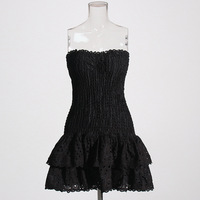 Nouvelle Robe Mini Été 2025 Femme Style Européen Américain Sexy Coupe Trapèze Sans Manches Ourlet Volanté Slim Décontractée Antistatique en Mousseline Naturelle