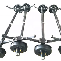 Essieu de remorque utilitaire, petit essieu de remorque de 5200 lb, kits d'essieux de remorque
