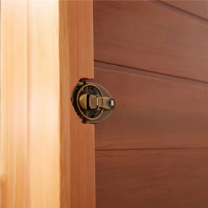 Fenêtre de transom en bois massif de pruche, infrarouge, 110V-240V, avec panneau tactile doux, conception 3D OEM, garantie 1 an, pour hôtel, maison, <span class=keywords><strong>sauna</strong></span> - Product Image 3