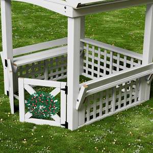Cabane de jeu en bois pour enfants <span class=keywords><strong>d</strong></span>'extérieur avec chaise et barre de protection pour les enfants de <span class=keywords><strong>maternelle</strong></span> - Product Image 3