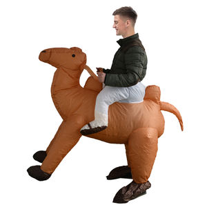 Robe de soirée drôle Ride on Camel Costume <span class=keywords><strong>gonflable</strong></span> pour adultes-Halloween Cosplay Polyester Material Unisex - Product Image 5