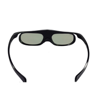 Lunettes 3D à obturateur actif rechargeables les plus récentes pour la plupart des projecteurs 3D DLP-Link Noir 96-144Hz Lunettes 3D DLP Link