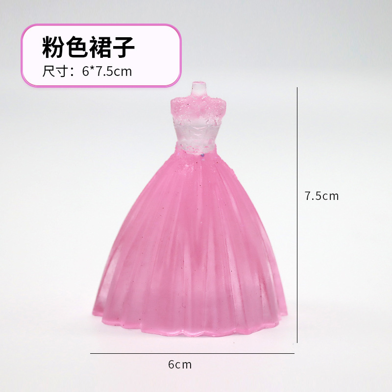 Robe princesse rose