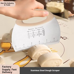 Coupe-pâte robuste <span class=keywords><strong>en</strong></span> acier inoxydable pour un raclage sans effort de la pâte et de la crème - Product Image 3